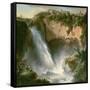 The Falls of Tivoli-Michael Wutky-Framed Stretched Canvas