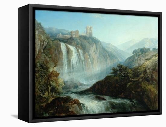 The Falls of Tivoli-Henry Dawson-Framed Stretched Canvas