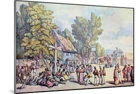 The Falmouth Road, Late 18th-Early 19th Century-Thomas Rowlandson-Mounted Giclee Print
