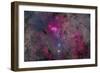 The False Comet Cluster Area of Southern Scorpius-Stocktrek Images-Framed Photographic Print