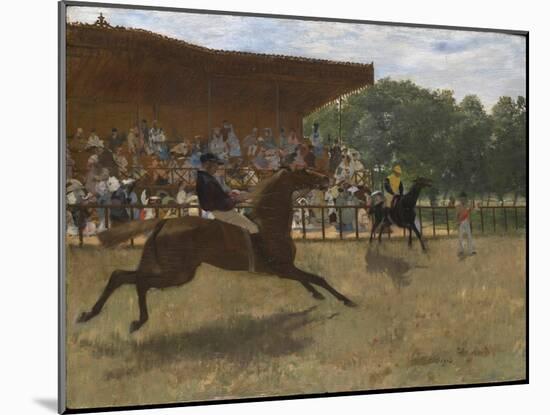 The False Start, c.1869-72-Edgar Degas-Mounted Giclee Print