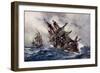 The "Fame" with Foul-Weather Jack-Charles Edward Dixon-Framed Giclee Print