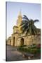 The famed Clock Tower, Torre de Reloj, Cartagena, Colombia.-Jerry Ginsberg-Stretched Canvas