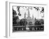 The Famed Old St. Louis Cathedral Faces Jackson Square or Place D'Armes-null-Framed Premium Photographic Print