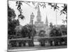 The Famed Old St. Louis Cathedral Faces Jackson Square or Place D'Armes-null-Mounted Photographic Print