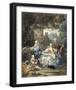 The Family Concert-Francois Hubert Douais-Framed Premium Giclee Print