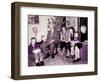 The Family Gathers around the Christmas Tree, Ca. 1956-null-Framed Photographic Print