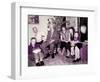 The Family Gathers around the Christmas Tree, Ca. 1956-null-Framed Photographic Print