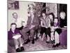 The Family Gathers around the Christmas Tree, Ca. 1956-null-Mounted Photographic Print