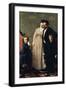 The Family Guidini, 1873-Giacomo Favretto-Framed Giclee Print