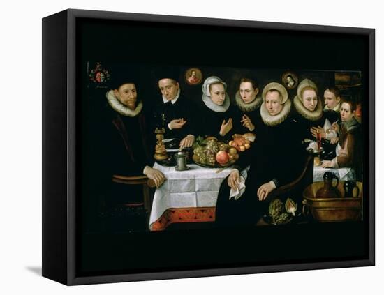 The Family of Adrien De Witte (1555-1616) 1608-Hieronymus Francken-Framed Stretched Canvas