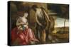 The Family of Cain Wandering-Paolo Veronese-Stretched Canvas