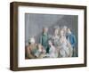 The Family of Charles Schaw, 9th Baron Cathcart-Johann Zoffany-Framed Giclee Print