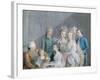 The Family of Charles Schaw, 9th Baron Cathcart-Johann Zoffany-Framed Giclee Print