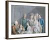 The Family of Charles Schaw, 9th Baron Cathcart-Johann Zoffany-Framed Giclee Print