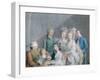 The Family of Charles Schaw, 9th Baron Cathcart-Johann Zoffany-Framed Giclee Print