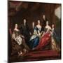 The Family of Charles XI of Sweden with Relatives from the Duchy of Holstein-Gottorp, 1691-David Klöcker Ehrenstrahl-Mounted Giclee Print