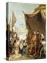 The Family of Darius before Alexander, 333 BC-Giovanni Battista Tiepolo-Stretched Canvas