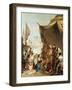 The Family of Darius before Alexander, 333 BC-Giovanni Battista Tiepolo-Framed Giclee Print