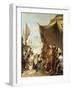 The Family of Darius before Alexander, 333 BC-Giovanni Battista Tiepolo-Framed Giclee Print