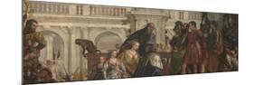 The Family of Darius before Alexander, C. 1565-Paolo Veronese-Mounted Giclee Print