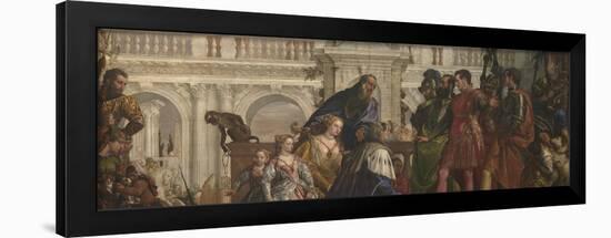 The Family of Darius before Alexander, C. 1565-Paolo Veronese-Framed Giclee Print