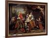 The Family of Louis of France (1661-1711) Son of Louis XIV (1638-1715), known as the Grand Dauphin”-Pierre Mignard-Framed Giclee Print