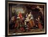 The Family of Louis of France (1661-1711) Son of Louis XIV (1638-1715), known as the Grand Dauphin”-Pierre Mignard-Framed Giclee Print