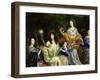 The Family of Louis XIV (1638-1715) 1670-Jean Nocret-Framed Giclee Print