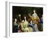 The Family of Louis XIV (1638-1715) 1670-Jean Nocret-Framed Giclee Print