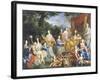 The Family of Louis XIV (1638-1715) 1670-Jean Nocret-Framed Giclee Print