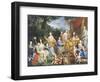 The Family of Louis XIV (1638-1715) 1670-Jean Nocret-Framed Giclee Print