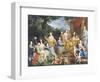 The Family of Louis XIV (1638-1715) 1670-Jean Nocret-Framed Giclee Print