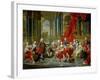 The Family of Philip V, 1743-Louis-Michel van Loo-Framed Giclee Print