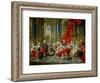 The Family of Philip V, 1743-Louis-Michel van Loo-Framed Giclee Print
