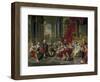 The Family of Philip V, King of Spain, 1743-Louis Michel Van Loo-Framed Giclee Print