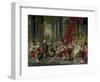 The Family of Philip V, King of Spain, 1743-Louis Michel Van Loo-Framed Giclee Print