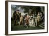 The Family of Sir William Young (1725-88) C.1766-Johann Zoffany-Framed Giclee Print