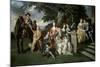 The Family of Sir William Young (1725-88) C.1766-Johann Zoffany-Mounted Giclee Print