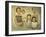 The Family of the Architect Ponti-Massimo Campigli-Framed Giclee Print