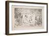 The Family of the Satyr, 1763-Jean-Honore Fragonard-Framed Giclee Print