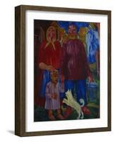 The Family of the Serednyaks, 1929-Viktor Nikandrovich Palmov-Framed Giclee Print