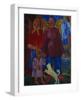 The Family of the Serednyaks, 1929-Viktor Nikandrovich Palmov-Framed Giclee Print