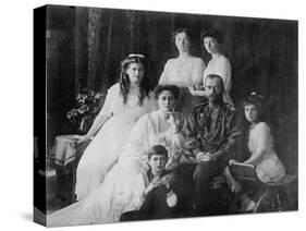 The Family of Tsar Nicholas II of Russia, 1910S-null-Stretched Canvas