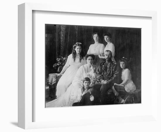 The Family of Tsar Nicholas II of Russia, 1910S-null-Framed Giclee Print