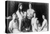 The Family of Tsar Nicholas II of Russia, 1910S-null-Stretched Canvas