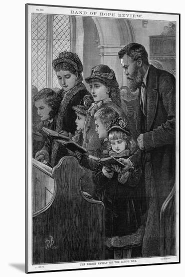 The Family Pew-Robert Barnes-Mounted Art Print
