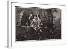 The Family Pew-Edward Hughes-Framed Giclee Print