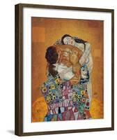 The Family-Gustav Klimt-Framed Premium Giclee Print