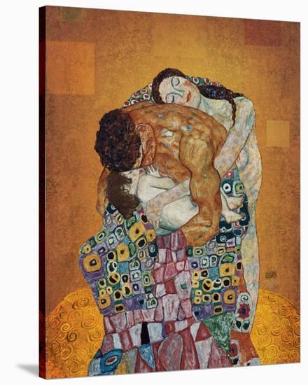 The Family-Gustav Klimt-Stretched Canvas